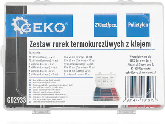 Geko Geko Schrumpfschlauch 270Stücke