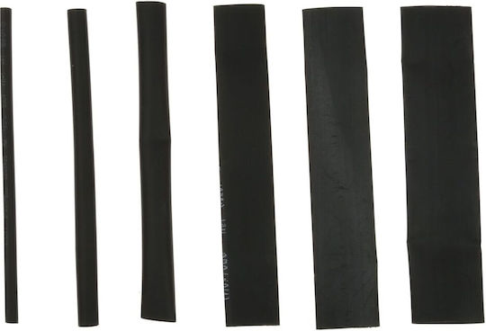 Geko Heat-Shrink Tubing Black 196pcs G02925