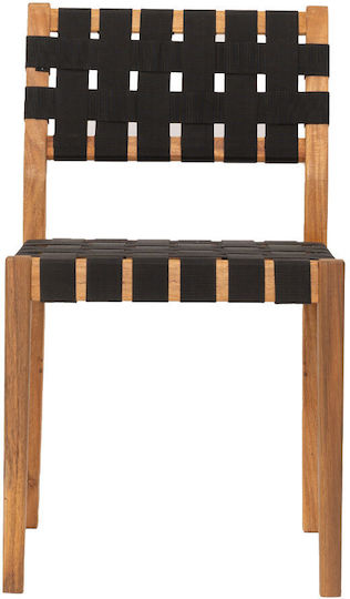 Stuhl Black Velvet-Black Metal 46x45x45cm Stuhl Black Velvet-Black Metal 46x45x45cm
