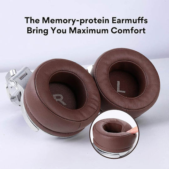 OneOdio Pro-30 Ενσύρματα Over Ear Ακουστικά Ασημί