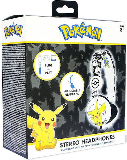 Pokemon PK0603 Wired On Ear Headphones Muticolot