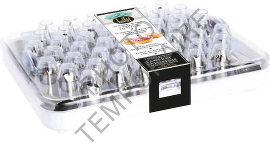 Set Pastry Bags Metallic 21.2cm 55 Pieces ZKP5633