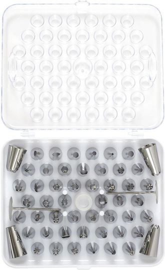 Set Pastry Bags Metallic 21.2cm 55 Pieces ZKP5633