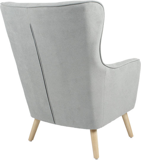 Πολυθρόνα Insicive 72x89x105cm Βεραμάν-φυσικό