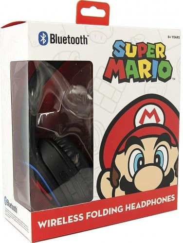 OTL Super Mario Icon Fără fir / Cu fir Pentru copii Over Ear Căști cu 30 ore de Funcționare Negre