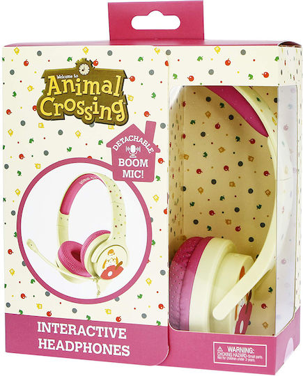 OTL Animal Crossing Isabelle On Ear Gaming Headset cu conexiune 3,5mm Negru