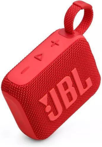JBL Go 4 Waterproof Bluetooth Speaker 4.2W with Battery Life up to 7 hours Red