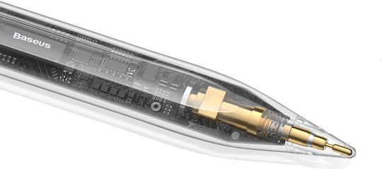 Baseus Smooth Writing 2 Series Dual Charging Digitală Stilou Tactil cu Palm Rejection de culoare Alb SXBC080102