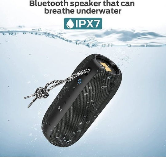 Monster Superstar S320 Waterproof Bluetooth Speaker with Battery Life up to 6 hours Black