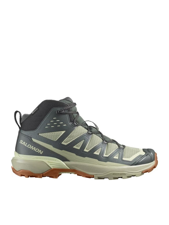 Salomon X Ultra 360 Edge Men's Hiking Waterproof Boots With Gore-Tex Membrane Gray