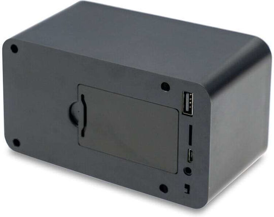 KB10 Ηχείο Bluetooth 3W με Ραδιόφωνο Κίτρινο