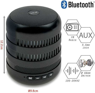 Q5 Bluetooth Speaker 5W with Radio and Battery Life up to 5 hours Black