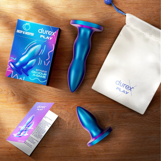 Durex Play Анални тапи Подредба Small Сини