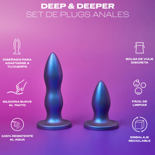 Durex Play Анални тапи Подредба Small Сини