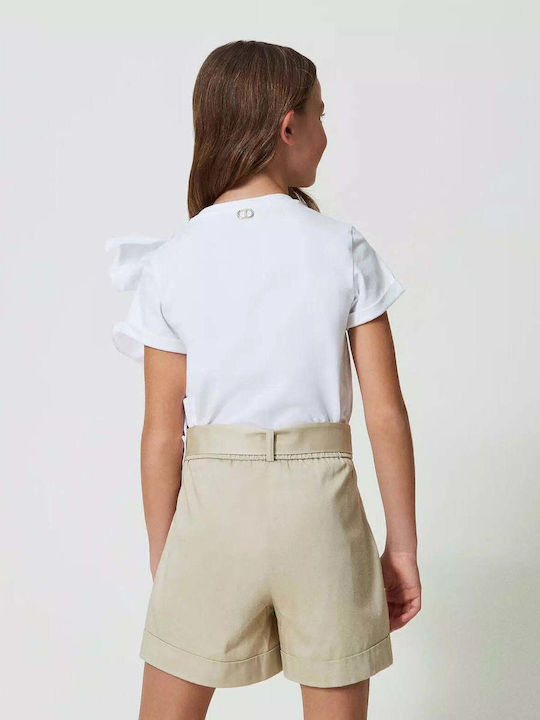 Kids' Shirt Short Sleeve White