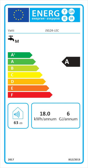 Thermogatz G24-LEC + Καμινάδα Επιτοίχιος Inverter Ταχυθερμοσίφωνας Μπάνιου / Κουζίνας Υγραερίου 23kW