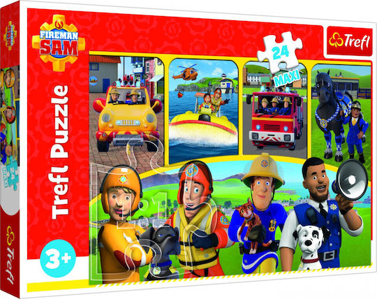 Kids Puzzle Maxi Fireman Sam 24pcs Trefl