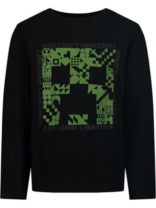 Kids' Shirt Long Sleeve Black
