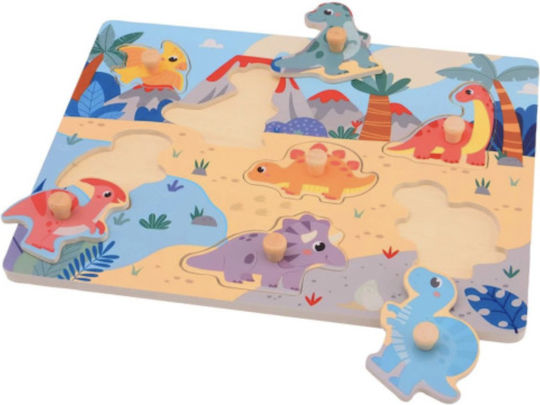 Wooden Kids Peg Puzzle Joueco