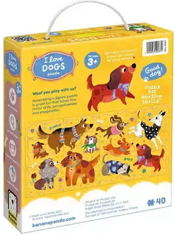 Kinderpuzzle für 3+ Jahre alt+ Jahre Banana Panda