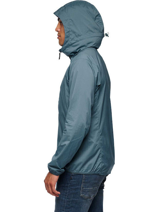 Fineline Stretch Shell Winter Jacket Softshell Waterproof and Windproof Creek Blue