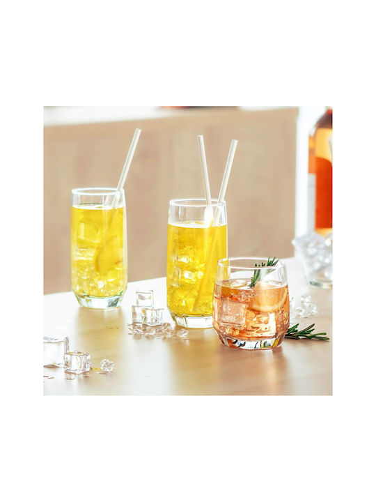 Luigi Ferrero Set Gläser Wasser / Cocktail/Trinken aus Glas 385ml 6Stück