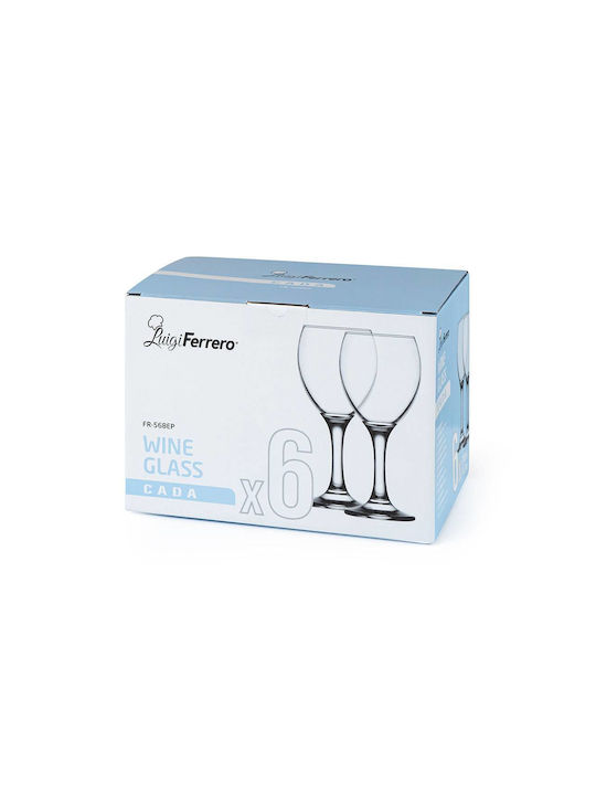 Luigi Ferrero Set Gläser Rotwein / Cocktail/Trinken aus Glas 455ml 6Stück