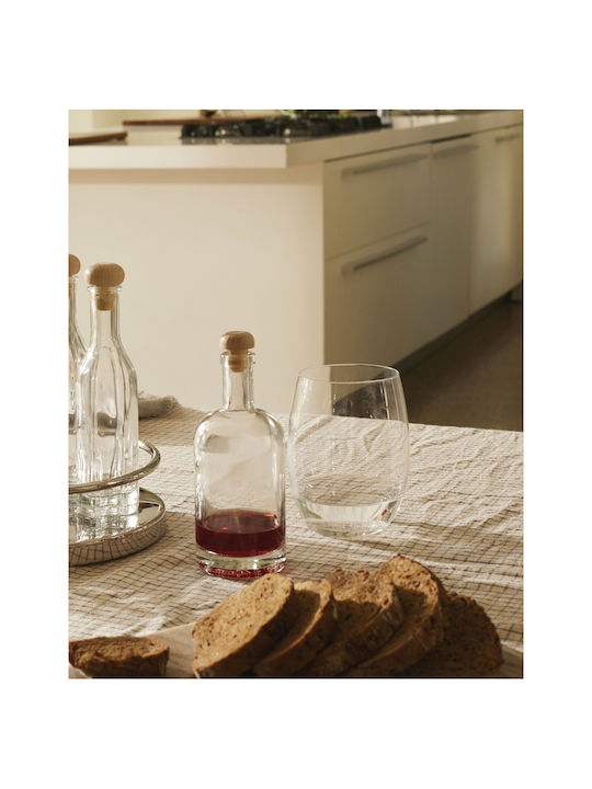 Alessi Set Gläser Whiskey aus Kristall in Weiß Farbe 500ml 4Stück