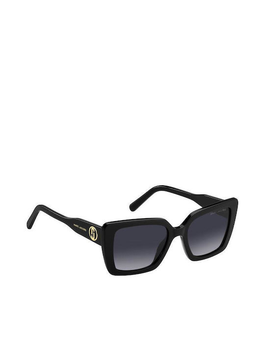 Marc Jacobs Sonnenbrillen mit Schwarz Rahmen und Schwarz Verlaufsfarbe Linse MARC733/S 807/9O