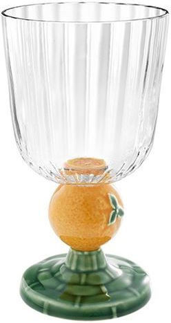Bordallo Pinheiro Glass Liqueur/Ouzo made of Glass in Orange Color