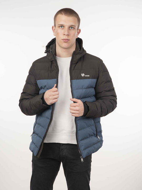 Athletic Jacket Windproof Petrol Blue
