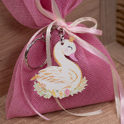 Christening Favor with Keychain