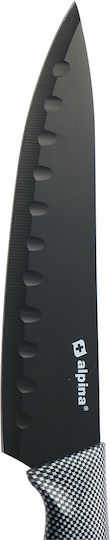 Alpina Appliances Black Messerset aus rostfreiem Stahl 6Stück