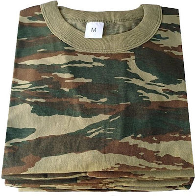 Army Race T-shirt Militär in Khaki Farbe