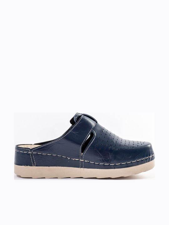 Vesna Damen Anatomisch Clogs Blau