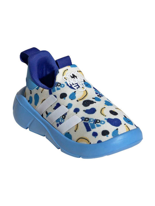 Monofit Παιδικά Sneakers Slip-on Λευκά
