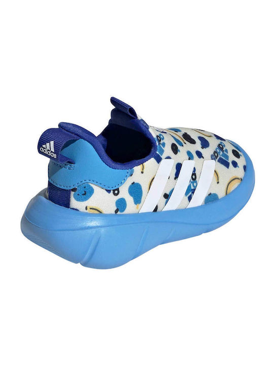 Monofit Παιδικά Sneakers Slip-on Λευκά