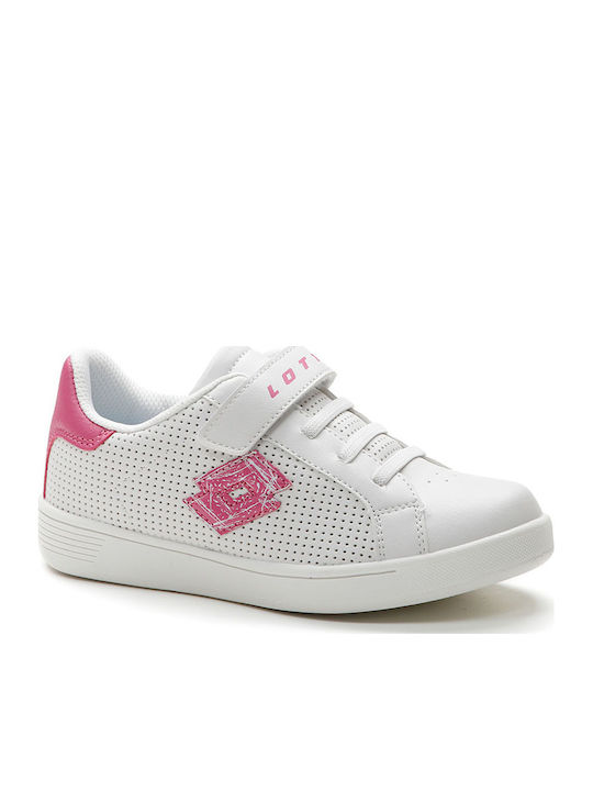 Kinder Sneakers mit Klettverschluss Weiß