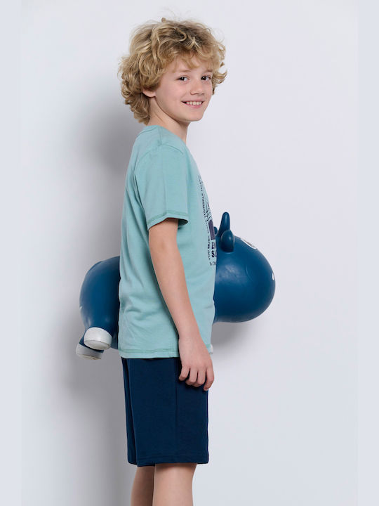 BodyTalk Kinder-T-Shirt Blau