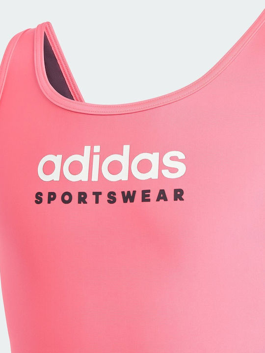 adidas Kids Swimwear One-Piece Pink adidas Kids Swimwear One-Piece Pink