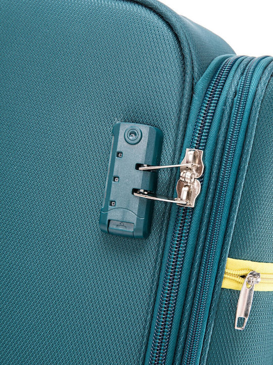 Cardinal Oblivion Cabin Fabric Petrol Suitcase With 4 Wheels Height 50cm