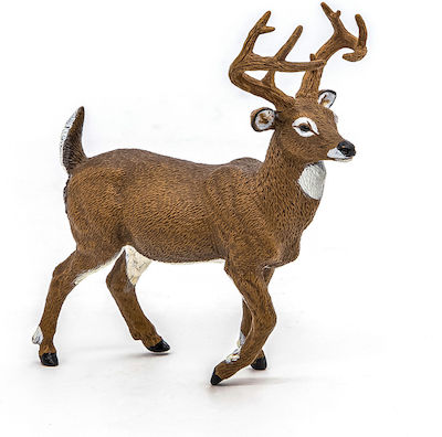 Papo Miniature Toy White-tailed Deer 10.9cm.