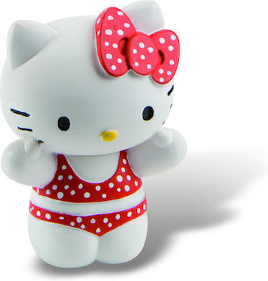 Bullyland Miniature Toy Hello Kitty Με Μπικίνι Hello Kitty 4.5cm. (Various Designs/Assortments of Designs) 1pc