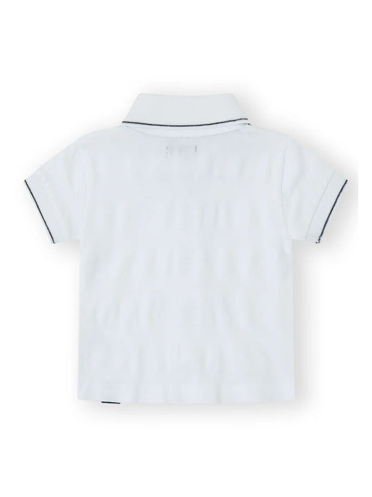 Canada House Kids Polo Short Sleeve White