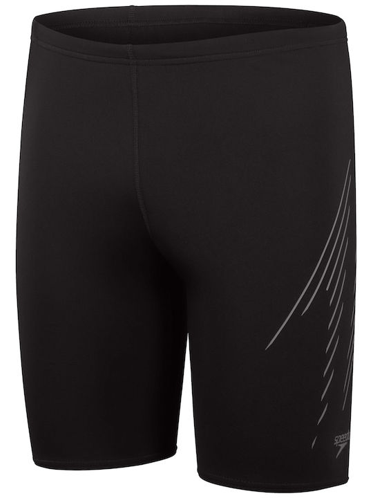 Speedo M Hyper Boom Placement Ανδρικό Αγωνιστικό Jammer Μαγιό Κολύμβησης Μαύρο