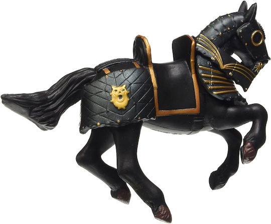 Papo Cavaler În Armură Neagră Cal Pentru 3+ Ani 5cm (Diferite Modele)