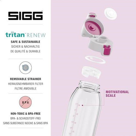 Sigg Παιδικό Παγούρι Πλαστικό Non Spill 1500ml