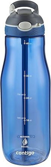 Contigo Παιδικό Παγούρι Πλαστικό με Καλαμάκι Non Spill 1200ml (Διάφορα Σχέδια/Χρώματα)