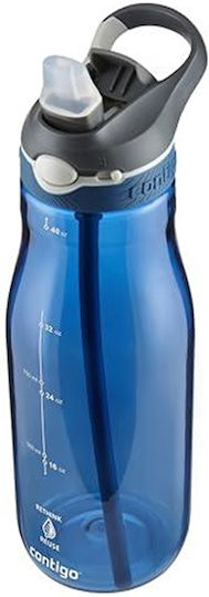 Contigo Παιδικό Παγούρι Πλαστικό με Καλαμάκι Non Spill 1200ml (Διάφορα Σχέδια/Χρώματα)