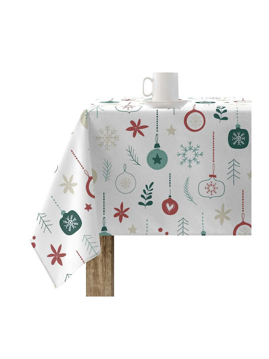 Mauré Christmas Tablecloth Fabric Multicolour L300xW140cm 1pcs